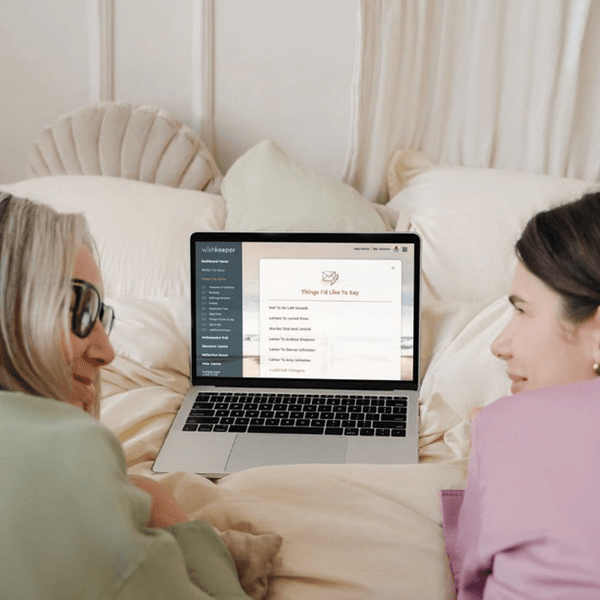 Family members using Wishkeeper